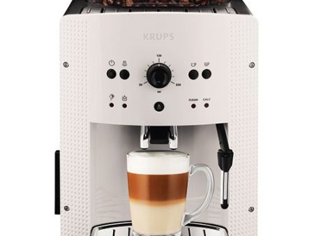 Máquina de Café Automática com Moinho Integrado Krups EA810570 Roma - Branca Online Sale