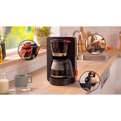 Cafeteira Bosch TKA4M233 | Preto Online Hot Sale