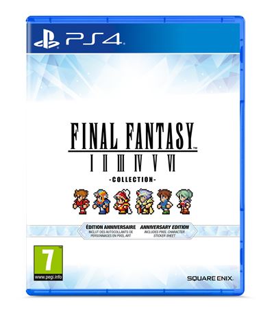 Final Fantasy I-VI Pixel Remaster Collection - Anniversary Edition - PS4 For Discount