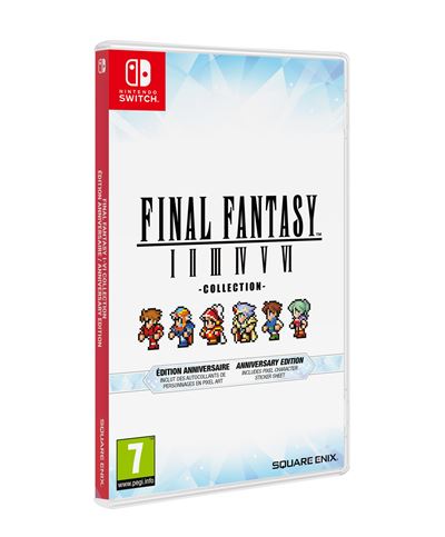 Final Fantasy I-VI Pixel Remaster Collection - Anniversary Edition - Nintendo Switch For Cheap