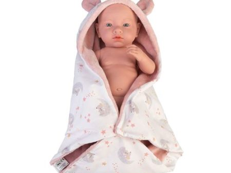 Bebé My Sweet Love Real Baby 40cm com Manta - Famosa For Cheap