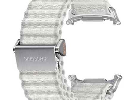 Bracelete de Tecido Samsung para Galaxy Watch Ultra - Branca Online