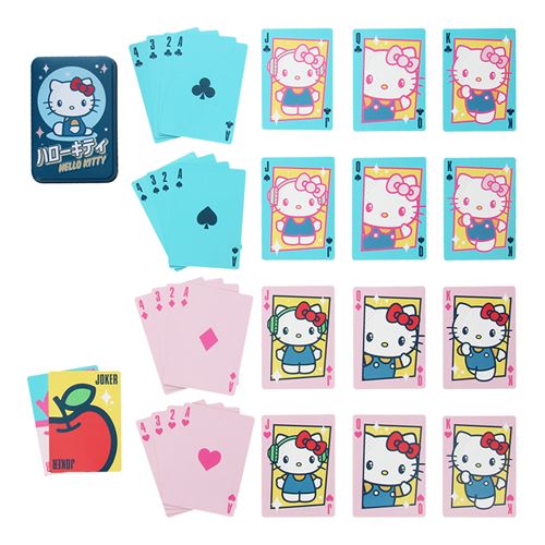 Baralho de Cartas Hello Kitty: Playing Cards In a Tin - Paladone Fashion