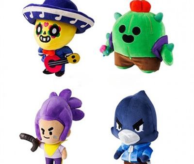 Brawl Stars Peluche 20cm - Creative Toys - Envio Aleatório Online Hot Sale