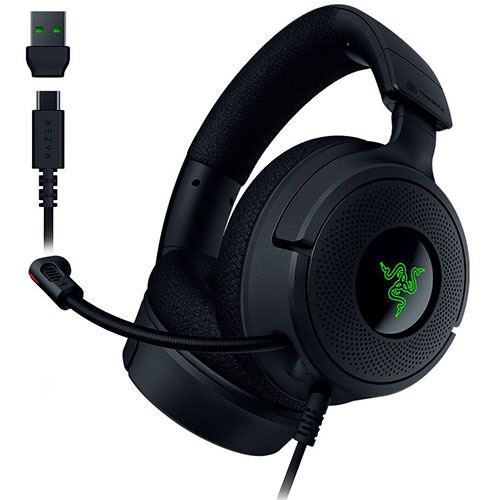 Auscultadores Gaming Razer Kraken V4 X - Preto For Discount