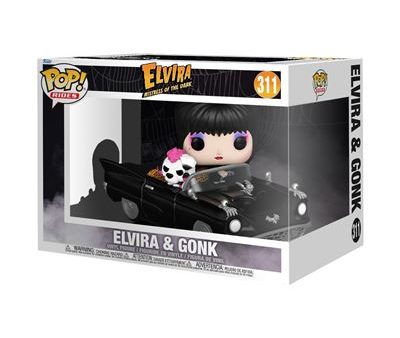 Funko Pop! Rides Figura de Vinyl Mistress Of The Dark: Elvira & Gonk with Macabre Mobile - 311 For Cheap