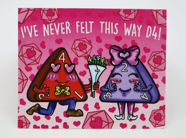 Foam Brain Games: Valentine s Day Card - D4 Love For Sale