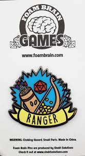 Foam Brain Games: Enamel Pin - Class (Ranger) on Sale