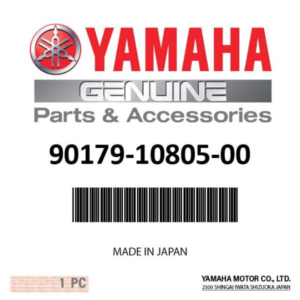 Yamaha 90179-10805-00 - Nut (1s72,5c81) For Sale