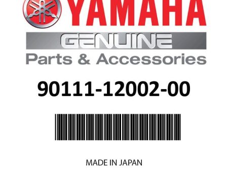 Yamaha 90111-12002-00 - Bolt,hex. socket b For Discount